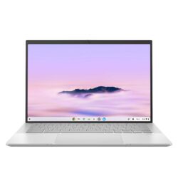 ASUS ExpertBook CX54 Chromebook Plus Enterprise Notebook PC - Core Ultra 7 155U / 14.0" WQXGA Touch / 16GB RAM / 1TB SSD / Chrome OS / Fog Silver (CX5403CMA-U716512S0C)